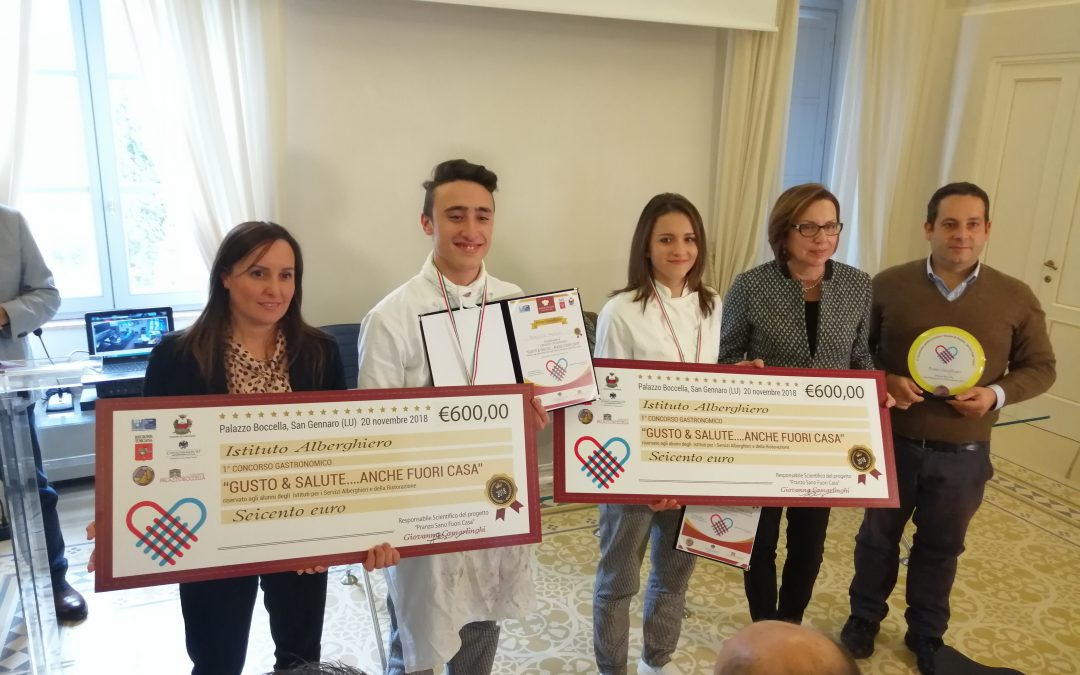 Gusto&Salute: trionfano i ragazzi dell’Istituto G. Marconi di Viareggio
