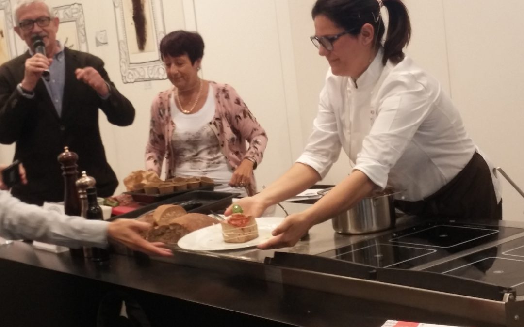 I ristoratori di Pranzo sano al cooking show Le delizie di Leonardo Romanelli