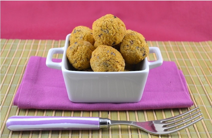 Polpette di ceci al forno