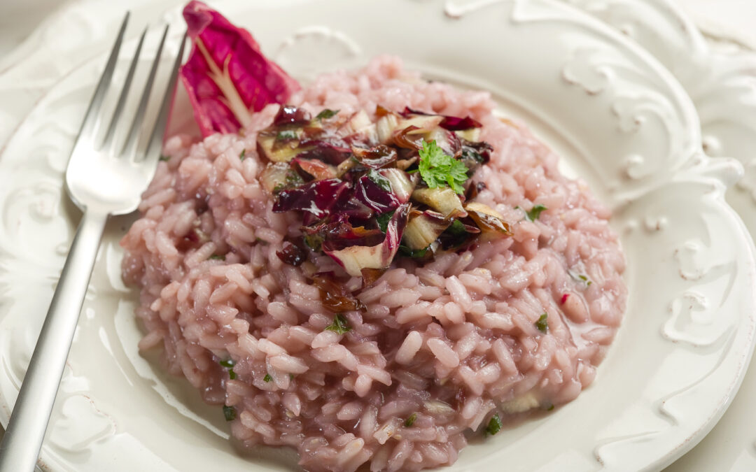 Risotto di radicchio rosso