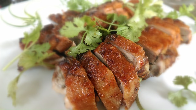 Arrosto di tacchino ed arancia